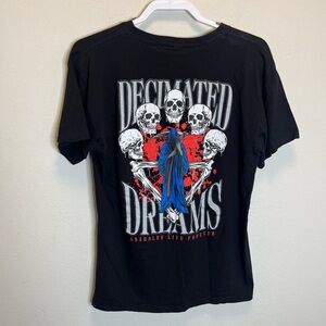 A**holes Live Forever Grim Reaper Skull Graphic Tee Men’s Size Medium